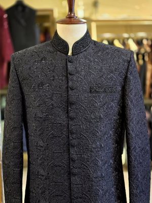 Black Sherwani